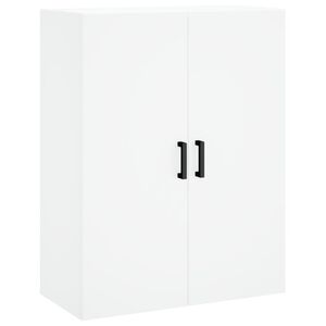 vidaXL Wall Mounted Cabinet White 69.5x34x90 cm