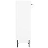 vidaXL Shoe Cabinet White 30x35x105 cm Engineered Wood