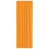 vidaXL Voile Curtains with Rod Pockets 2 pcs Orange