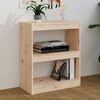 vidaXL Book Cabinet/Room Divider 60x30x71.5 cm Solid Wood Pine