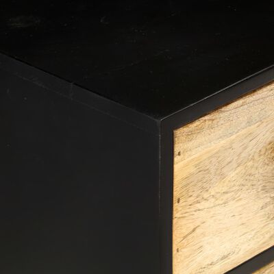 vidaXL Sideboard 110x33x64 cm Solid Mango Wood