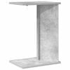 vidaXL End Table Concrete Grey 35 x 25 x 50 cm Engineered Wood