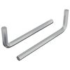 vidaXL Hex Key 2 pcs Silver 32 x 86 mm Steel