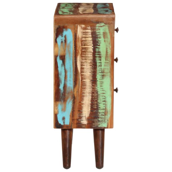 vidaXL Sideboard 55x30x80 cm Solid Wood Reclaimed