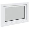 vidaXL Basement Window RISOR 90x60 cm Tilt&Turn DIN Right White