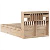 vidaXL Bed Frame without Mattress 135x190 cm Double Solid Wood Pine
