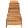 vidaXL Sun Loungers 2 pcs Solid Acacia Wood