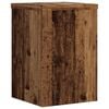 vidaXL Plant Stands 2 pcs Old Wood 20x20x30 cm Engineered Wood