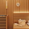 vidaXL Sauna Accessory Set 4 pcs Brown Solid Pine Wood and Hemp