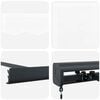 vidaXL Retractable Awning White 300 x 250 cm Fabric and Metal
