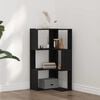 vidaXL Bookcase Black Oak 50 x 50 x102 cm