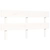 vidaXL Bed Frame without Mattress White 160x200 cm Solid Wood Pine