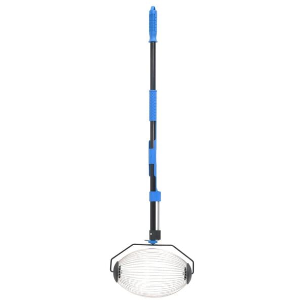 vidaXL Nut Collector Blue 127 cm Steel