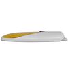 White & Yellow Soft Close Toilet Seat Adults / Children