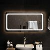 vidaXL LED Bathroom Mirror 100x50 cm