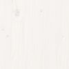 vidaXL Garden Planter White 40x40x26.5 cm Solid Wood Pine