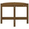 vidaXL Coffee Table Honey Brown 118x63x45 cm Solid Wood Pine