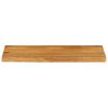 vidaXL Table Top Live Edge 90x20x2.5 cm Solid Wood Mango