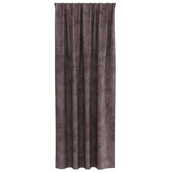 vidaXL Velvet Curtains with Curtains 2 pcs Brown 225 x 140 cm Velvet