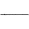 vidaXL Mini Sliding Cabinet Door Kit Carbon Steel 152 cm