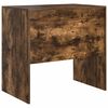 vidaXL Desk Smoked oak 80 x 50 x 76 cm Engineered wood