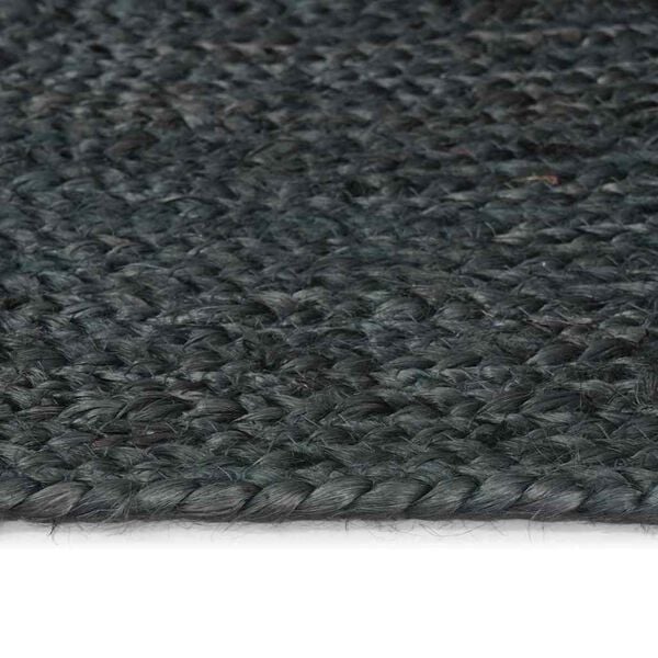 vidaXL Area Rugs Rectangular Dark Grey 100 x 200 cm Jute