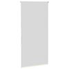 vidaXL Roller Blind Blackout Off White 85x130 cm Fabric Width 80.7 cm Polyester