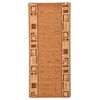 vidaXL Carpet Runner Gel Backing Beige 67x150 cm