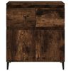 vidaXL Sideboard Smoked Oak 60x35x70 cm Engineered Wood