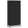 vidaXL Bookcase Black 80.5x35x170.5 cm Engineered Wood