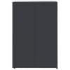 vidaXL Wheelie Bin Storage for 5 Bins Anthracite 345x79x117 cm Steel