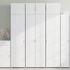vidaXL Storage Cabinet White 70x42.5x225 cm Engineered Wood