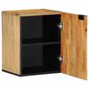 vidaXL Bathroom Hanging Cabinet Brown 38x33.5x48 cm Solid Wood Mango