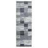 vidaXL Runner Rug BCF Grey 80x250 cm