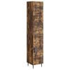vidaXL Cabinet Set 2 pcs Smoked Oak 33 x 34.5 x 89.5 cm