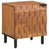 vidaXL Bedside Cabinet Brown 40 x 33 x 46 cm Solid Mango Wood