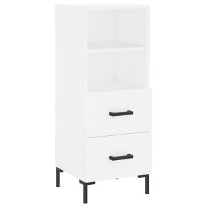 vidaXL Sideboard White 34.5x34x90 cm Engineered Wood