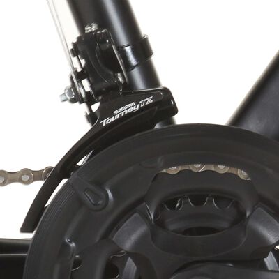 vidaXL Mountain Bike 21 Speed 29 inch Wheel 48 cm Frame Black
