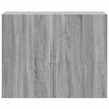 vidaXL Wall Cabinet Grey Sonoma 80x42.5x64 cm Engineered Wood