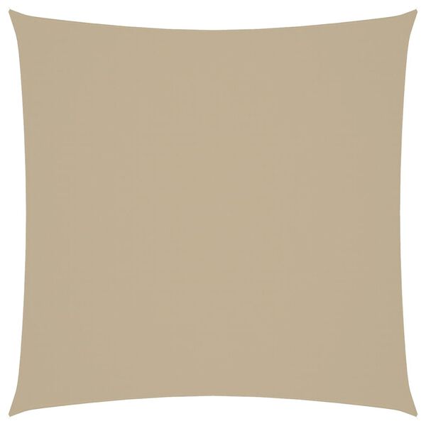 vidaXL Sunshade Sail Oxford Fabric Square 2.5x2.5 m Beige