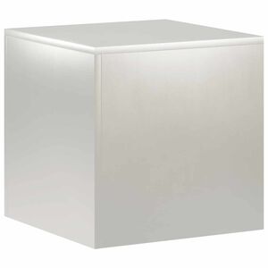 vidaXL Plant Stand Silver 40 x 40 x 40 cm Steel