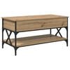 vidaXL Coffee Table Artisan Oak 100 x 50 x 50 cm Engineered Wood