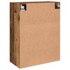 vidaXL Wall Mounted Cabinets 2 pcs Old wood 69.5 x 34 x 90 cm