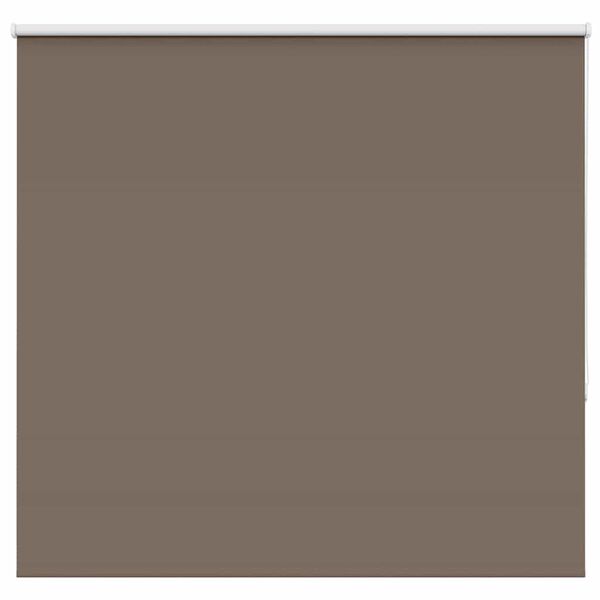 vidaXL Roller Blind Blackout Coffee 155x175 cm Fabric Width 151.6 cm Polyester