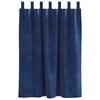 vidaXL Blackout Curtains 2 pcs Dark Blue 140 x 140 cm Velvet