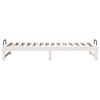 vidaXL Bed Frame White 80 x 200 cm Solid Pine Wood