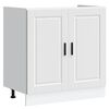 vidaXL Sink Base Cabinet "Porto" White 80x46x81,5 cm Engineered Wood