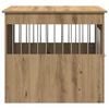 vidaXL Dog Crate Furniture Artisan Oak 64.5x80x71 cm Engineered Wood