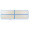 vidaXL Inflatable Gymnastics Mat with Pump 400x100x10 cm PVC Blue