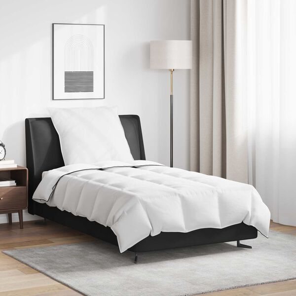 vidaXL Winter Duvet with Pillow 2 pcs White Down Feather